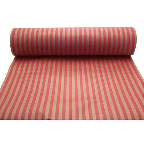 Kraft Paper - Pink Stripes 