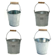 Zinc Buckets & Pots