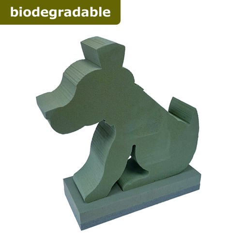 3D Dog (38cm x 38cm) (Bio Foam)