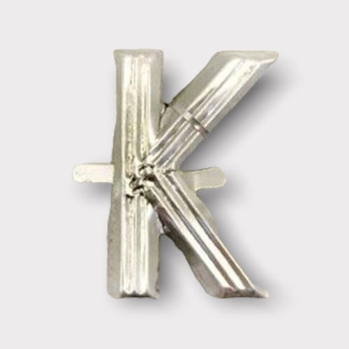 Aluminium Letter K
