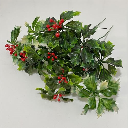 Artificial Holly with Berries