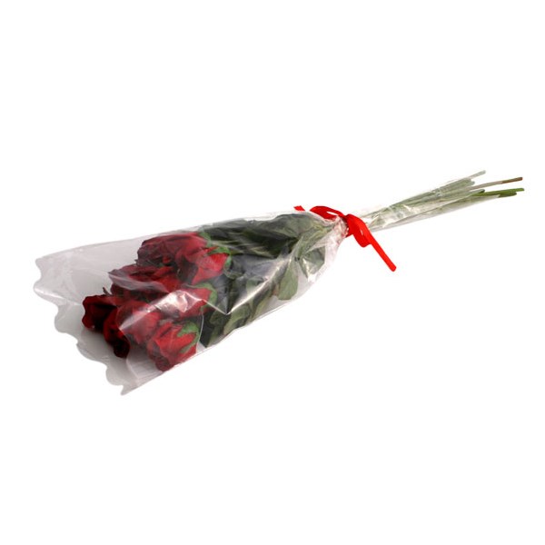 Artificial Roses - 12 Stem Bunch (Red)