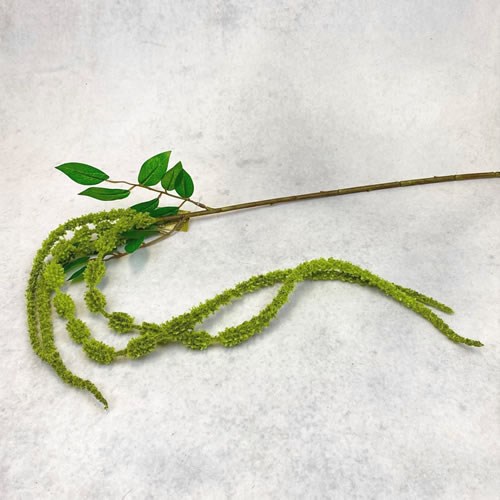 Artificial Faux Amaranthus Hanging Green