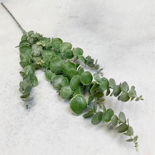 Artificial Faux Eucalyptus Baby Blue Spray