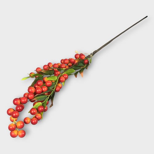 Artificial Faux Sugar Berry Stem