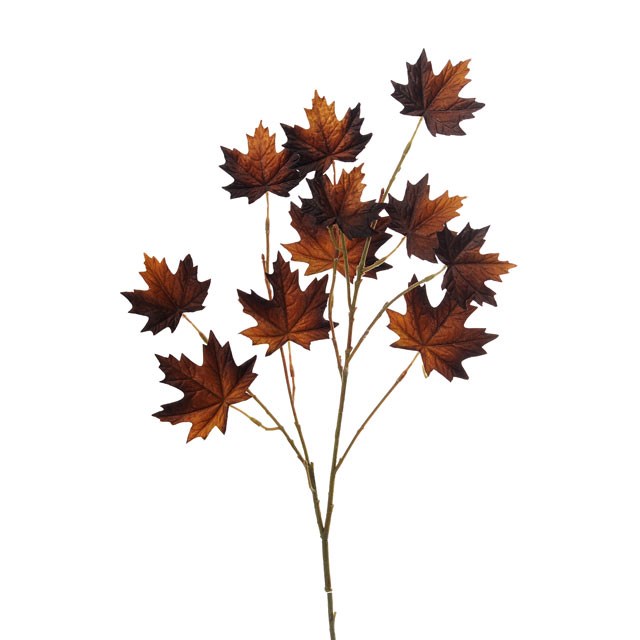 Artificial Maple Spray - Brown