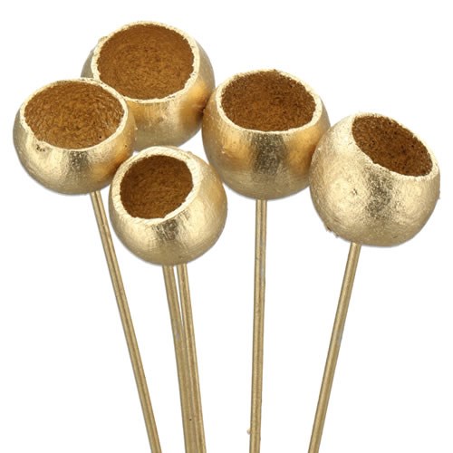 BELL CUPS ANTIQUE GOLD