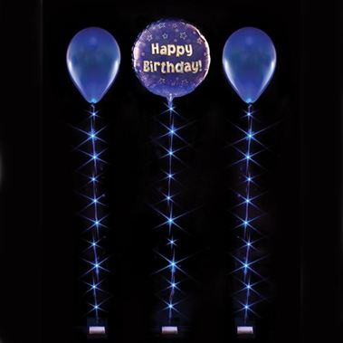 Balloon Lites - Blue Single 10 Light Set