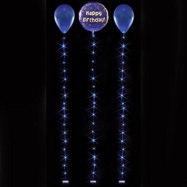 Balloon Lites - Blue Single 18 Light Set