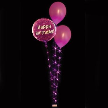 Balloon Lites - Fucshia Triple Light Set