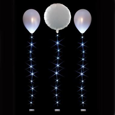 Balloon Lites - White Single 10 Light Set
