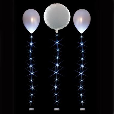Balloon Lites - White Single 10 Light Set