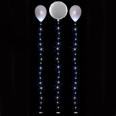 Balloon Lites - White Single 18 Light Set