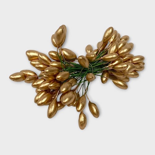Berries on Wires - Gold