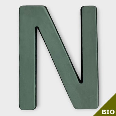 Floral Foam Letter N (Bio Foam)