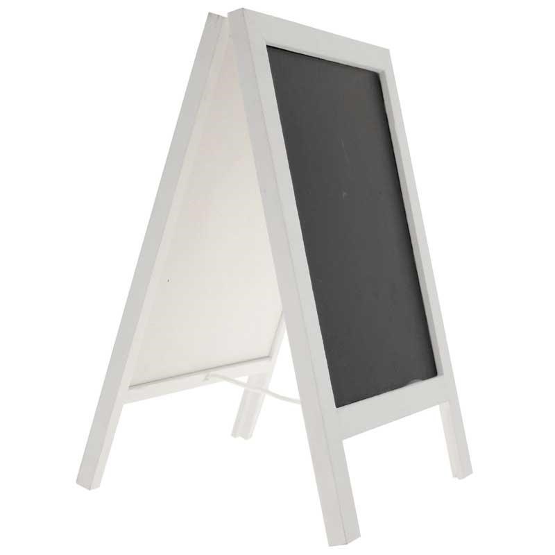 Blackboard Easel Large White (Double Sided)