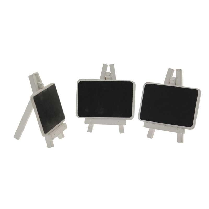 Blackboard Easels White (3 Pack)