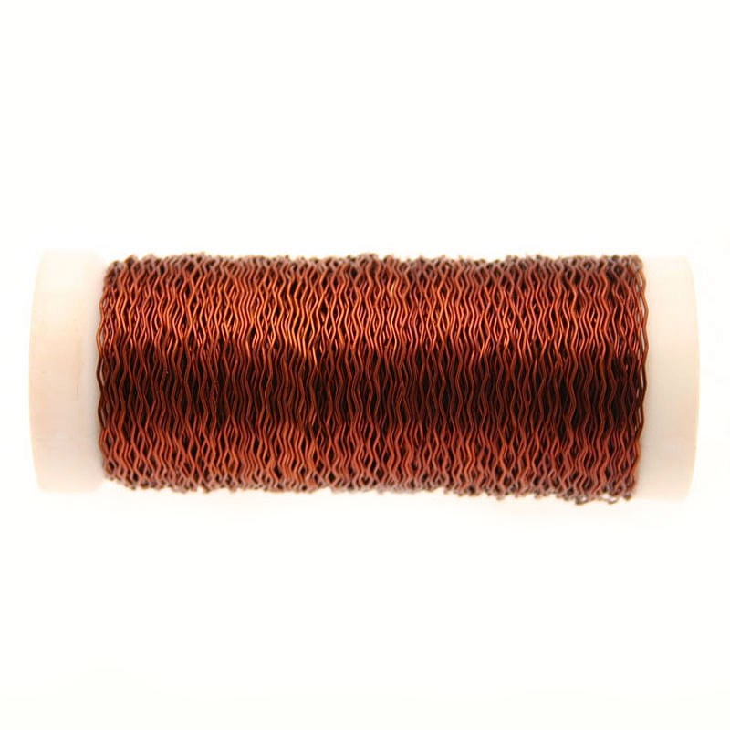 Wire - Bullion Chocolate Brown