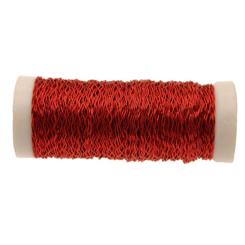 Wire - Bullion Red