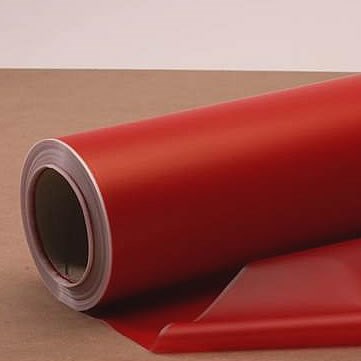 Cellophane Roll - Red Frosted 