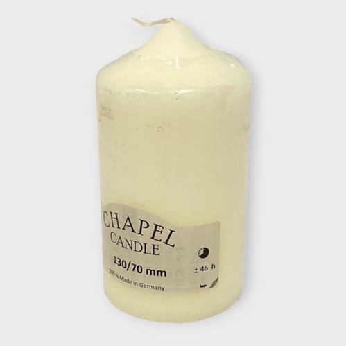 Chapel Candles 130x70mm (45hrs)