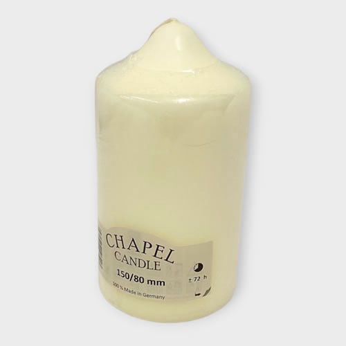 Chapel Candles 150x80mm (68hrs)