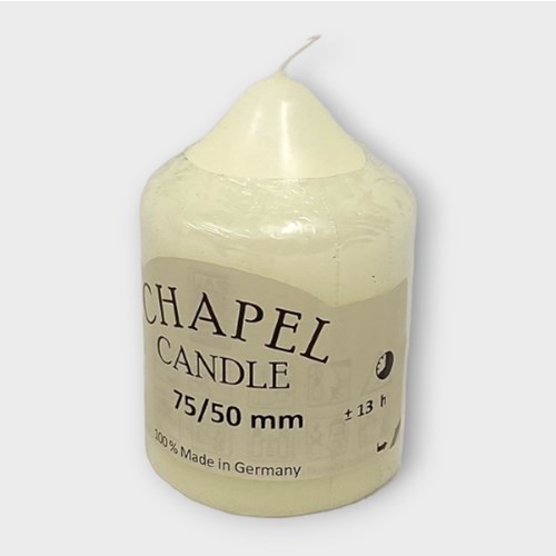 Chapel Candles 75x50mm (14hrs)