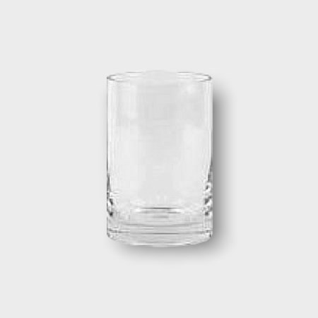 Glass Cylinder Vase - 15 x 10cm