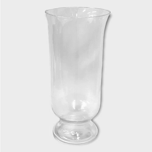 Glass Hurricane Vase 38x18cm Glassware Home Decor Wholesale Florist