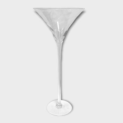 Glass Martini Vase - 69cm 