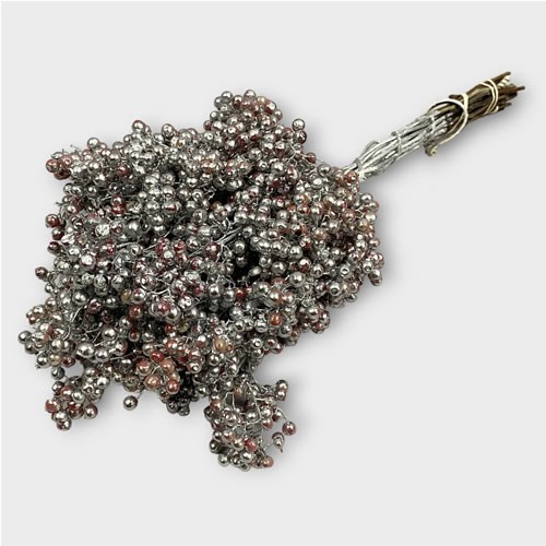 Clearance Item - Dried Pepperberries Natural/Silver (SCHINUS MOLLE)