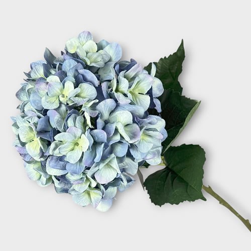 Clearance Item - Faux Hydrangea Blue 106cm