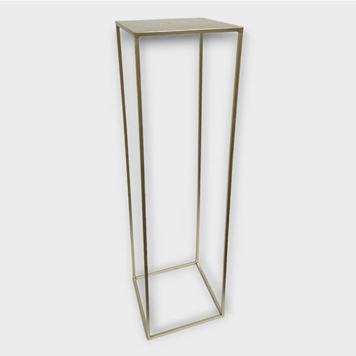 Clearance Item - Metal Stand Gold (100cm) - Ex Rental