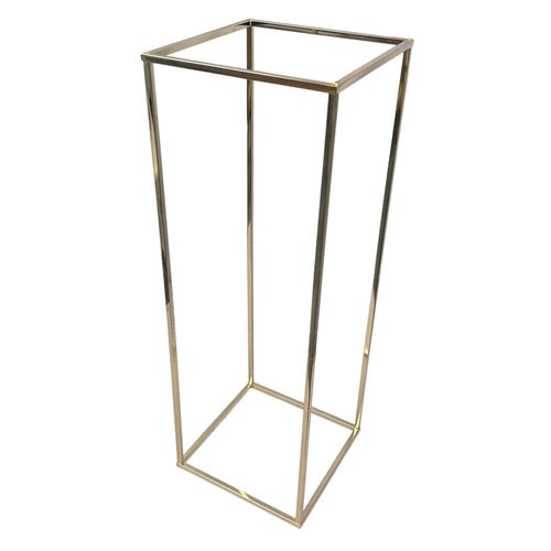 Clearance Item - Metal Stand Gold 80cm x 2
