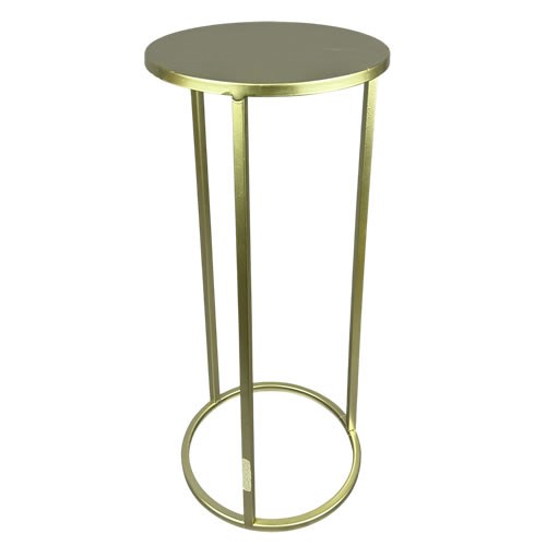 Clearance Item - Wedding Stand Round Gold (50cm) Ex-Demo