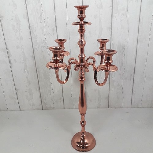 Copper Candelabra 76cm