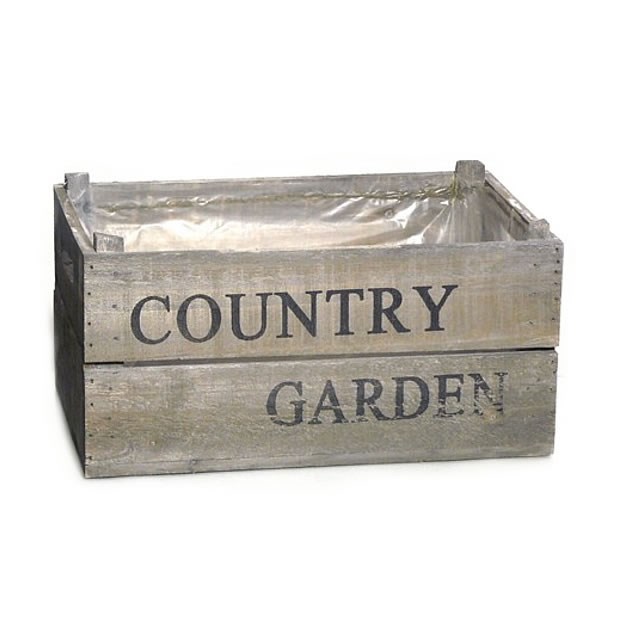 Country Garden Wooden Crate (Small)
