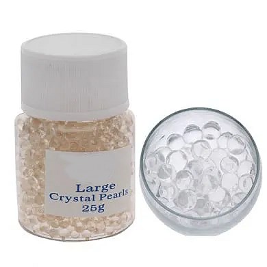 Crystal Water Pearls - Large Clear 