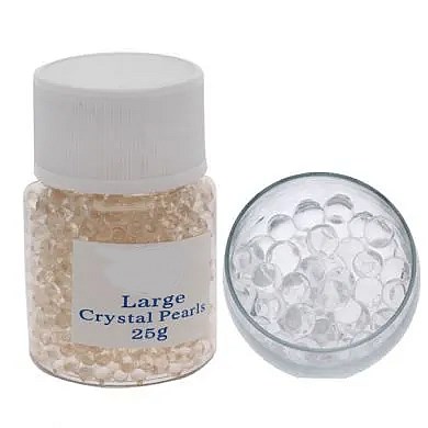Crystal Water Pearls - Large Clear