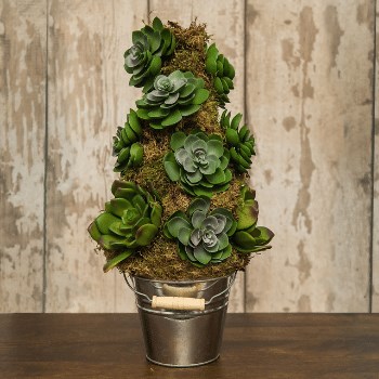 DIY Artificial Echeveria Xmas Tree Kit