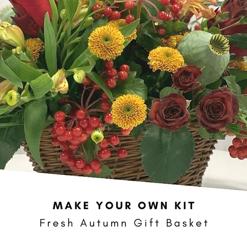 DIY Fresh Autumn Basket Kit