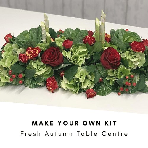 DIY Fresh Autumn Table Centre Kit £30 (Inc VAT)