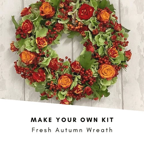 DIY Fresh Autumn Wreath Kit