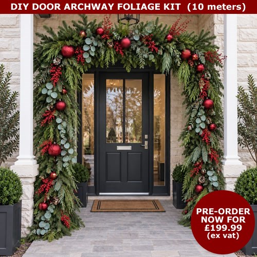DIY Christmas Door Archway Kit - (Foliage Only) Call to Pre Order