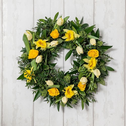 DIY Kit Fresh Spring Wreath DIY Flower Wreaths, Craft & Flower