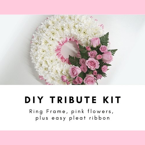 DIY WREATH RING Funeral Tribute Kits