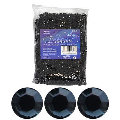 Diamante Diamonds - Black