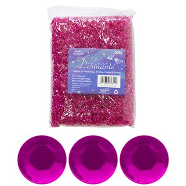 Diamante Diamonds - Cerise