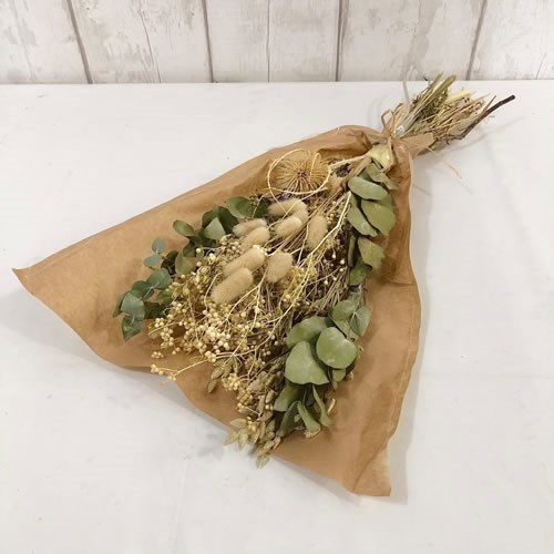 Dried Flower Bouquet Natural 50cm Dried & Preserved Flowers Wholesale UK