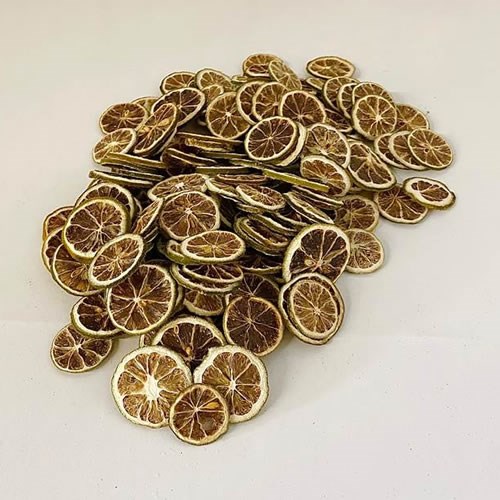 Dried Lemon Slices - Green